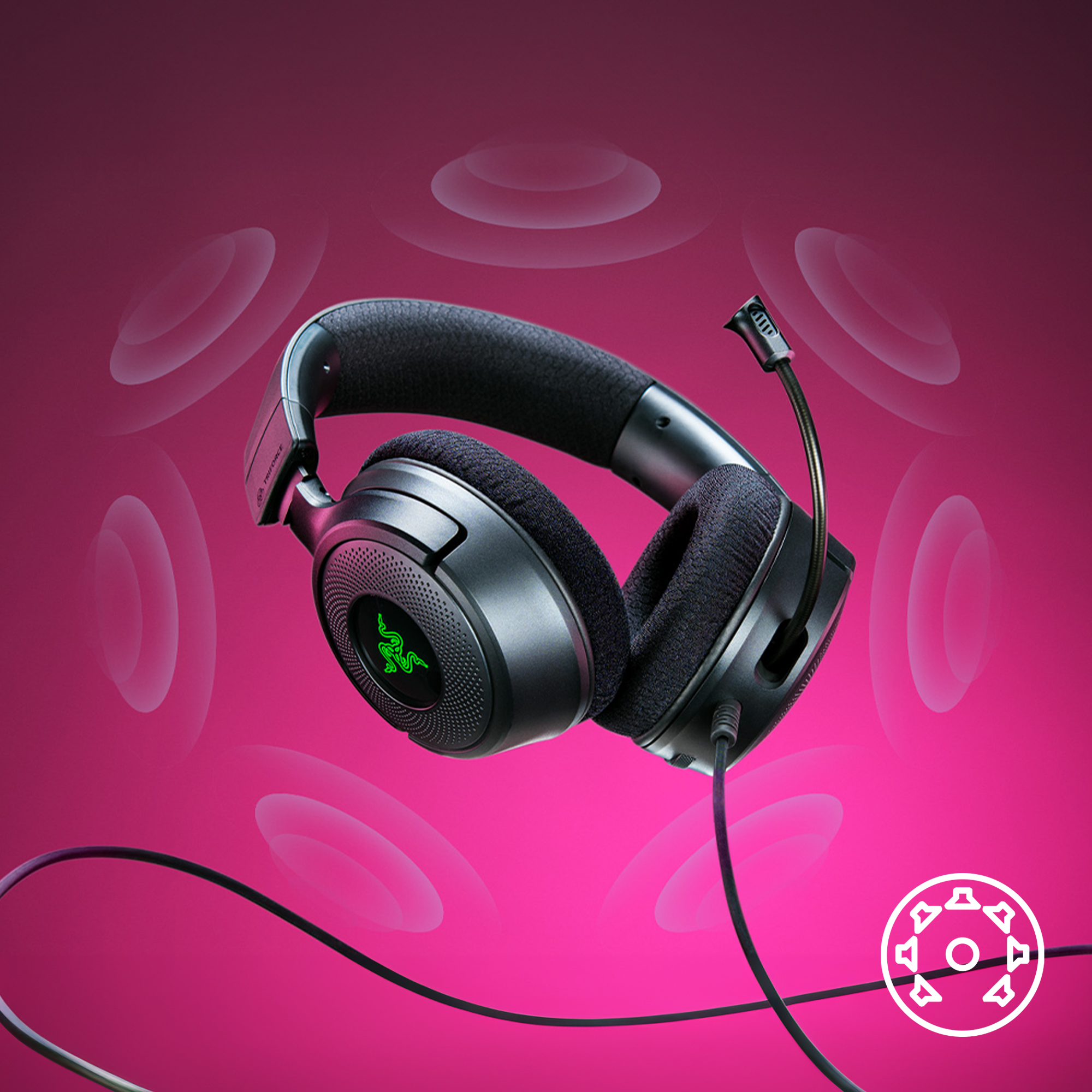 Razer Kraken V4 X Wired Gaming Headset with RGB